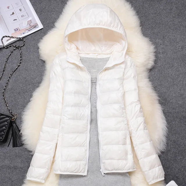 Warm Women's Down Filled Winter Jacket