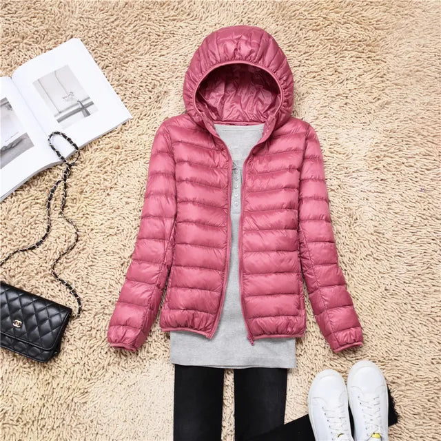 Warm Women's Down Filled Winter Jacket
