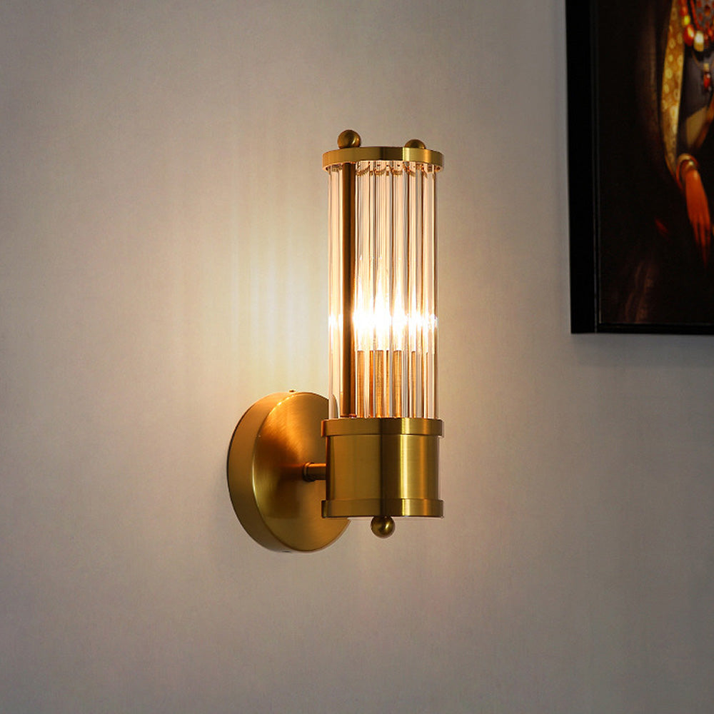 Elegant Chrome Bathroom Wall Lamp - VogeLuxe
