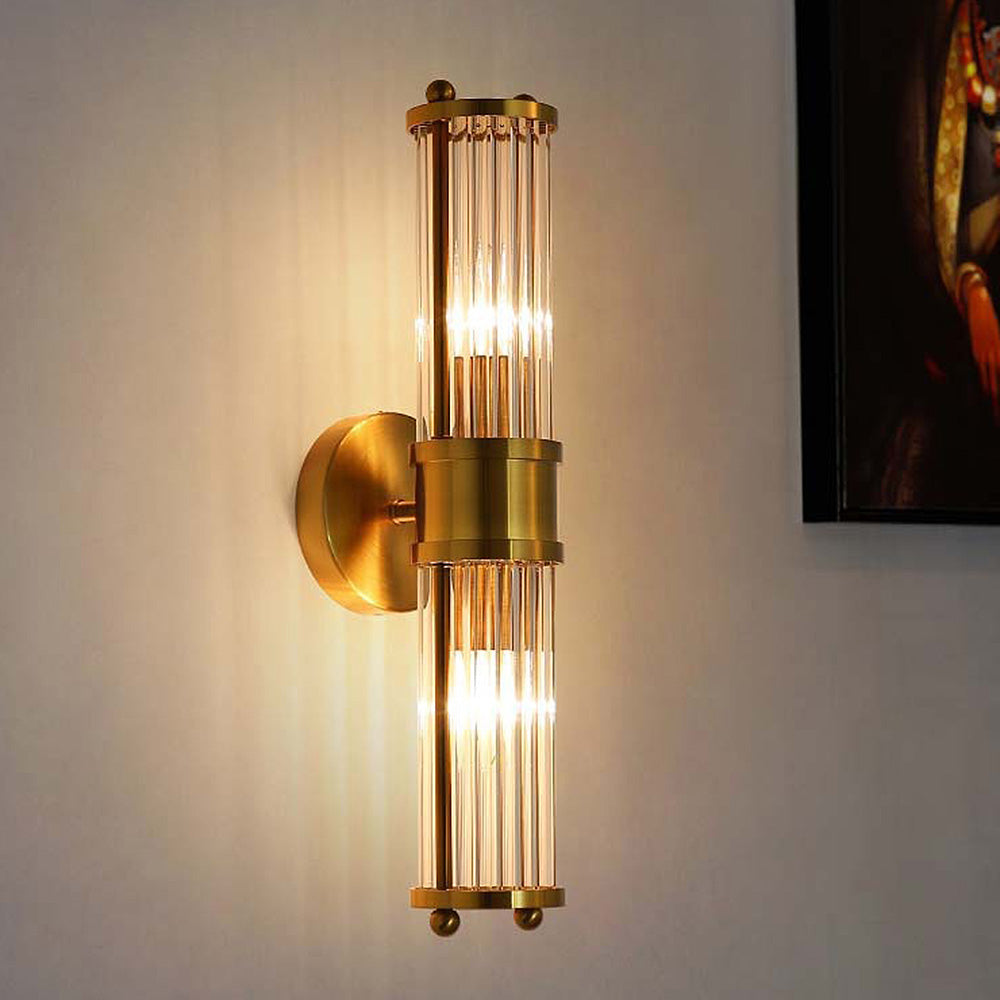 Elegant Chrome Bathroom Wall Lamp