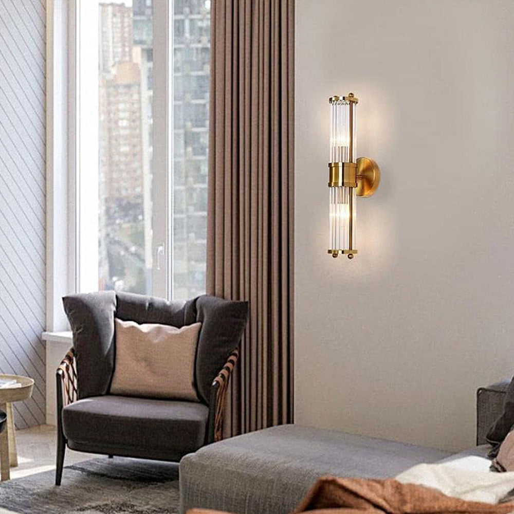 Elegant Chrome Bathroom Wall Lamp