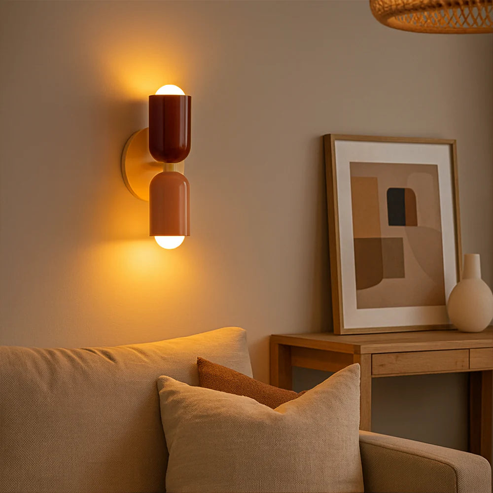 Slim Metal Contemporary LED Wall Lamp - VogeLuxe