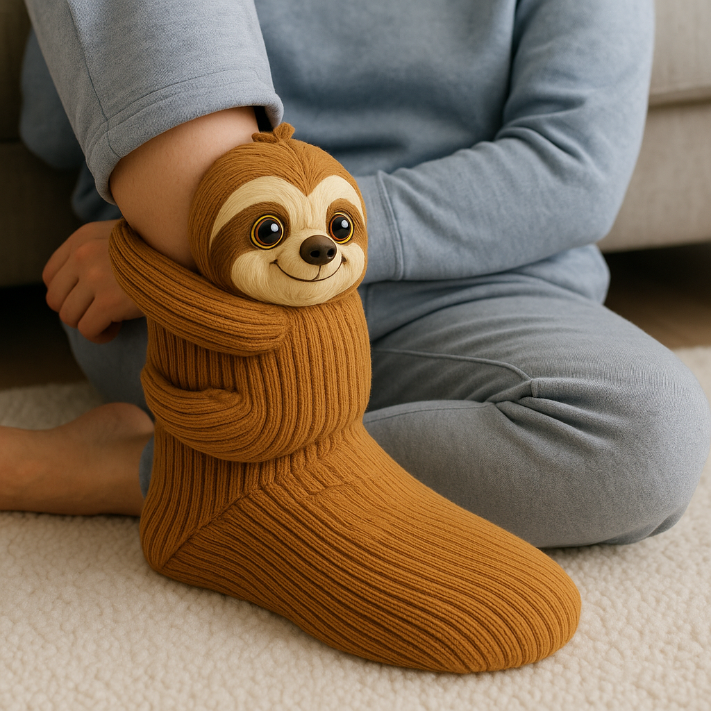 Cozy Animal 3D Non Slip House Socks - VogeLuxe