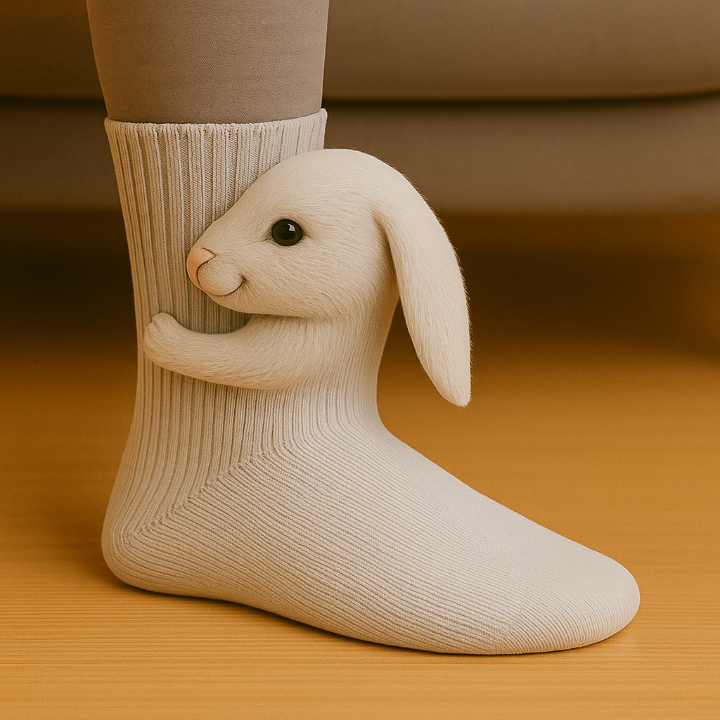 Cozy Animal 3D Non Slip House Socks