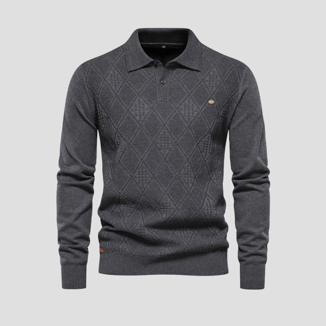 Warren | Knit Polo Sweater 0