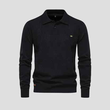 Warren | Knit Polo Sweater 1