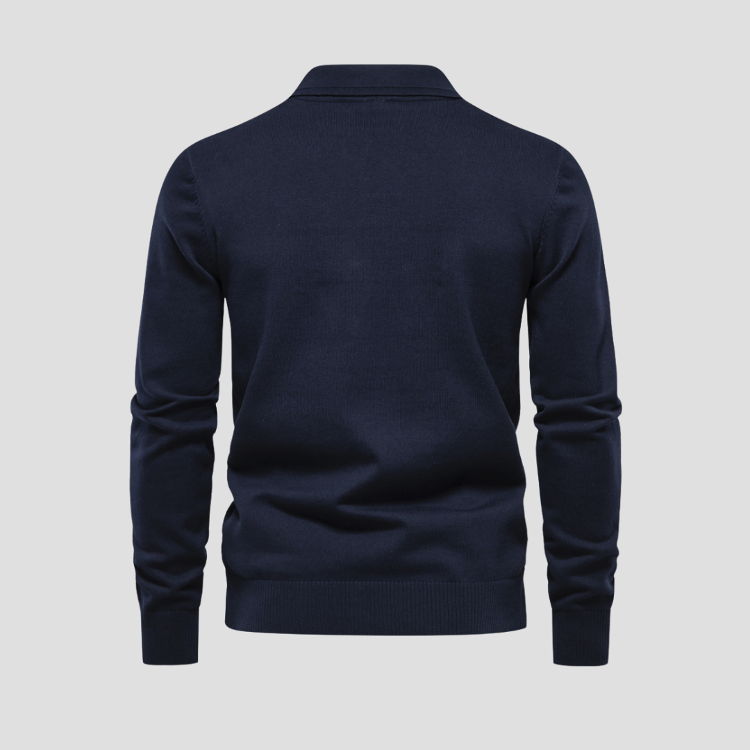 Warren | Knit Polo Sweater 2