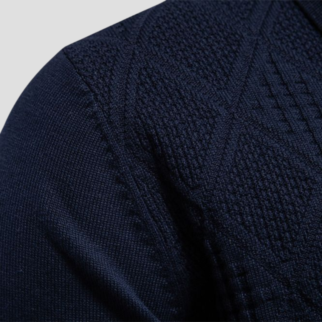 Warren | Knit Polo Sweater 3