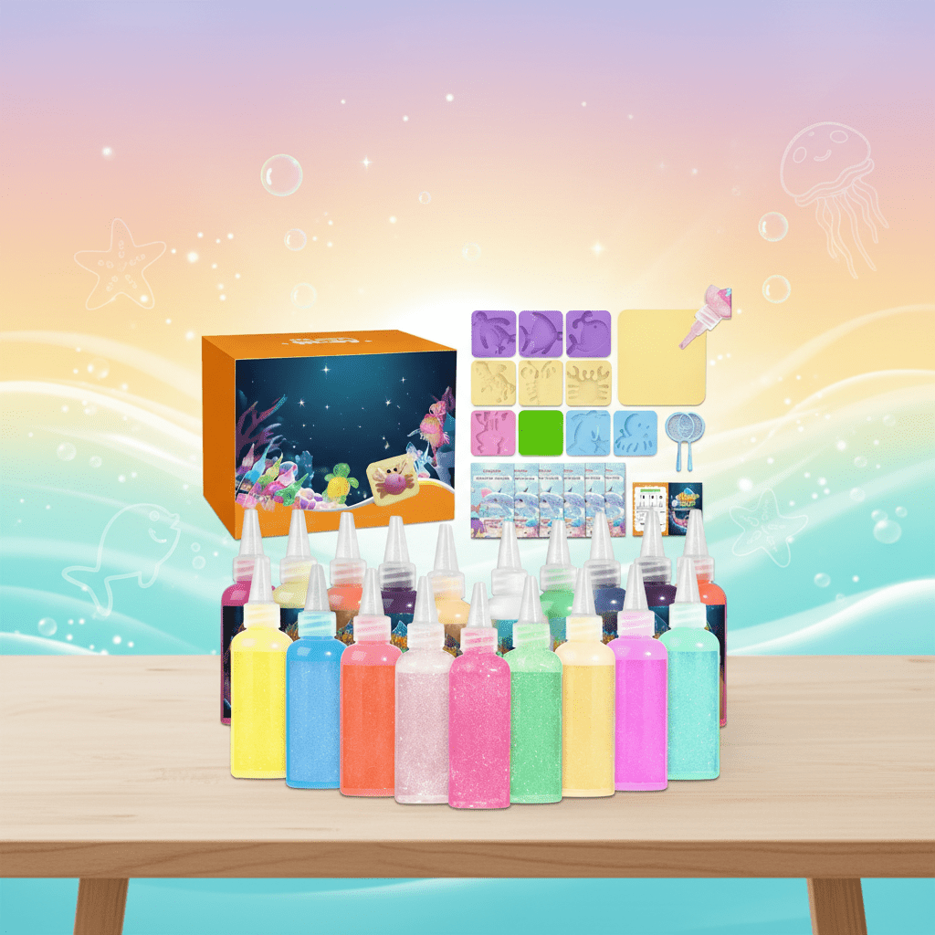 Fun Creative Glow in Dark Slime Making Kit - VogeLuxe