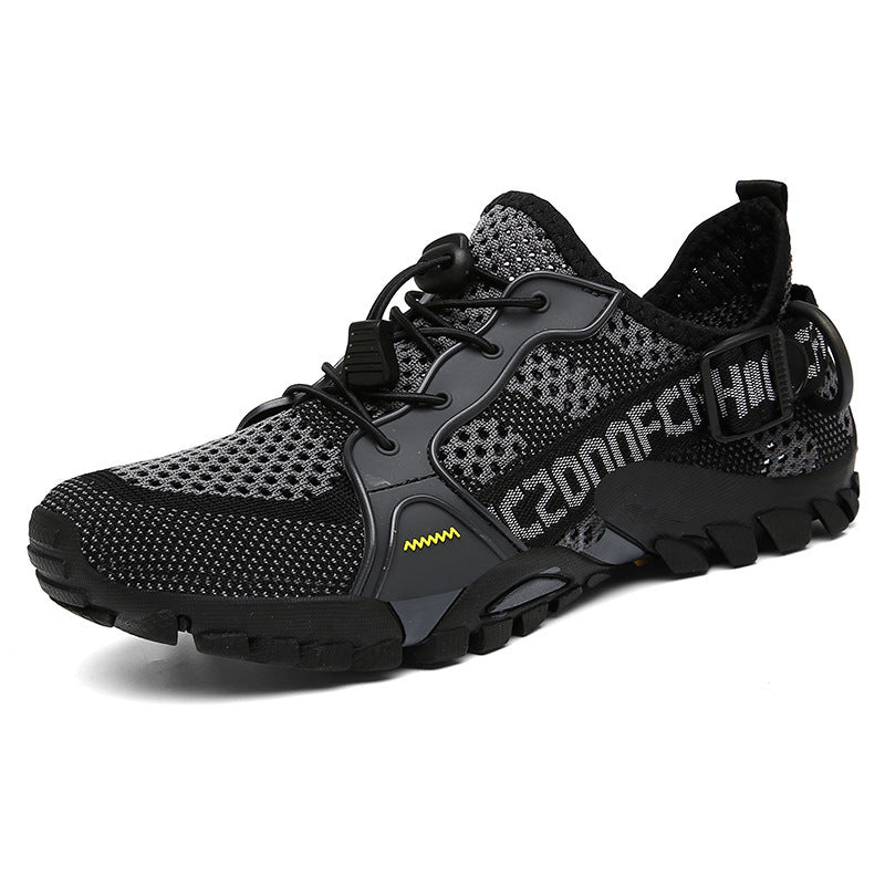 Waterproof Hiking Boots with Cushioning and Support
