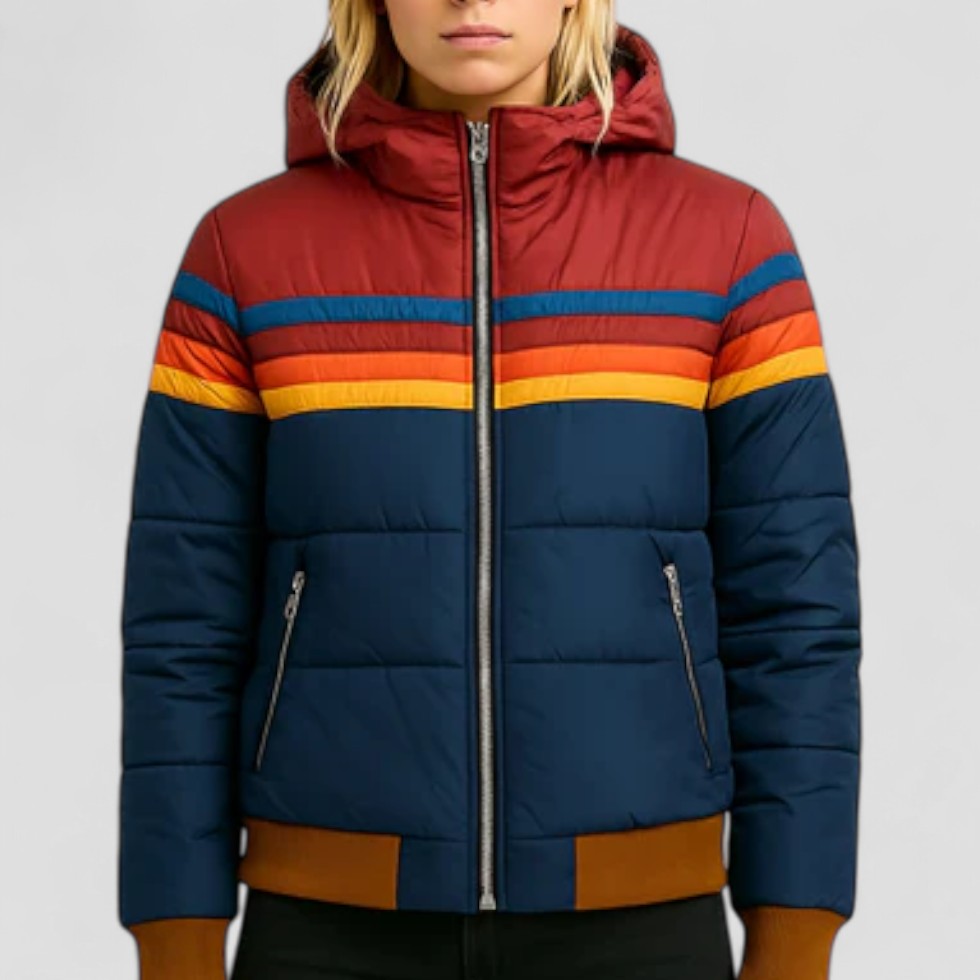 VogeLuxe | Women’s Waterproof Hooded Puffer Jacket