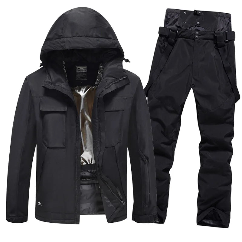 Waterproof Insulated Snow Ski Jacket Suit