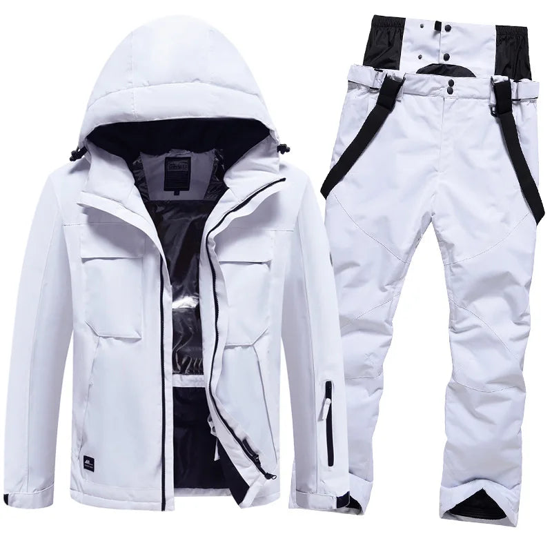 Waterproof Insulated Snow Ski Jacket Suit