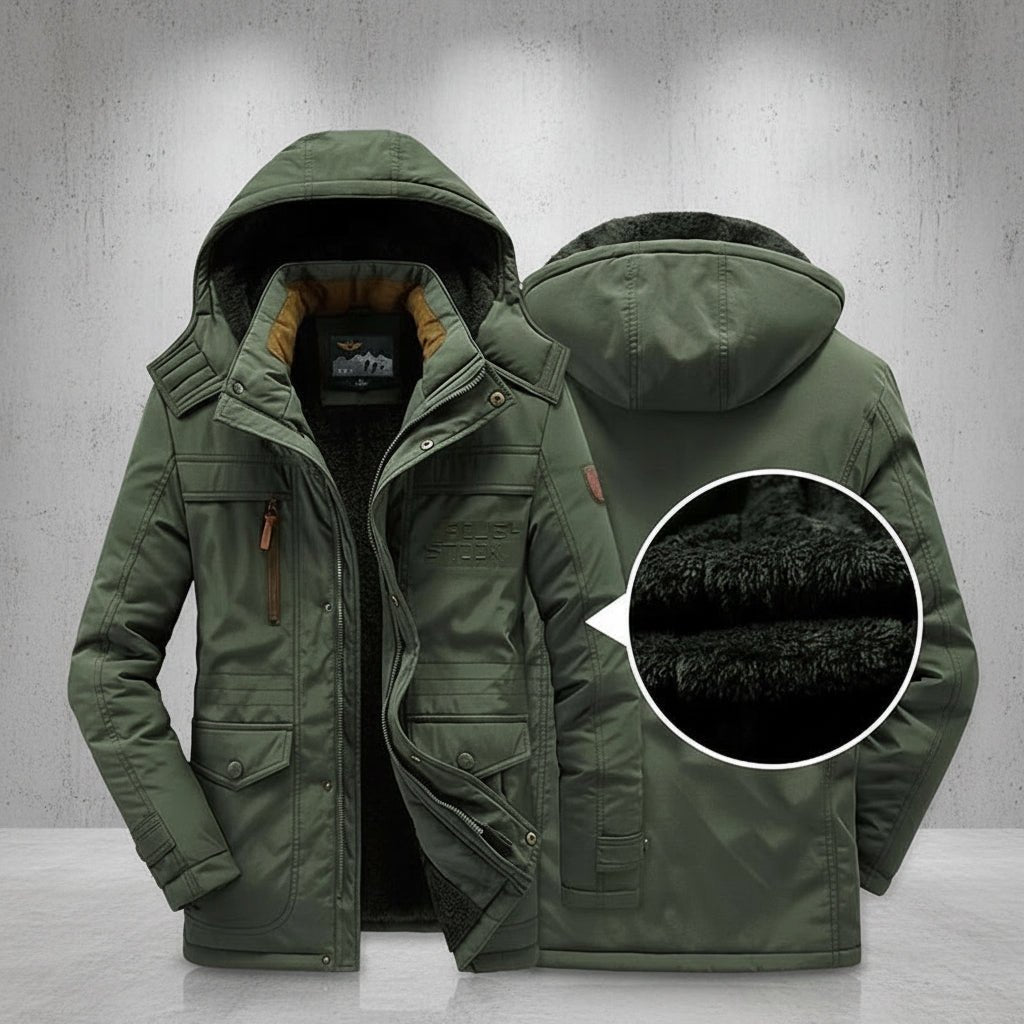 Waterproof Insulated Men's Snow Jacket Warm Coat