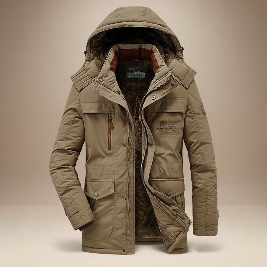Waterproof Insulated Men's Snow Jacket Warm Coat