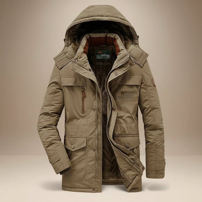 Waterproof Insulated Men's Snow Jacket Warm Coat