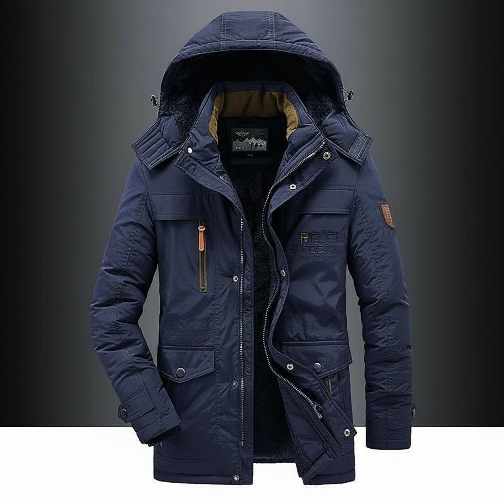 Waterproof Insulated Men's Snow Jacket Warm Coat