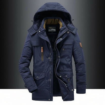 Waterproof Insulated Men's Snow Jacket Warm Coat