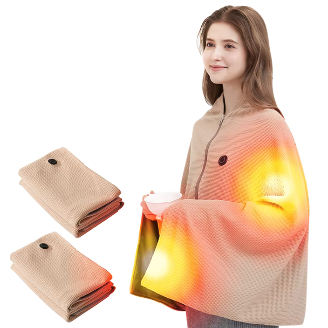 Cozy Electric Heated Blanket with 9 Warm Settings