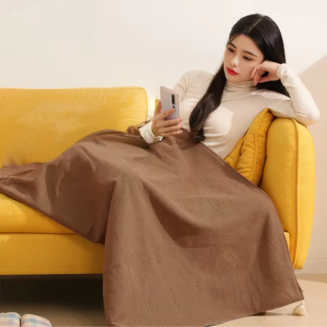 Cozy Electric Heated Blanket with 9 Warm Settings