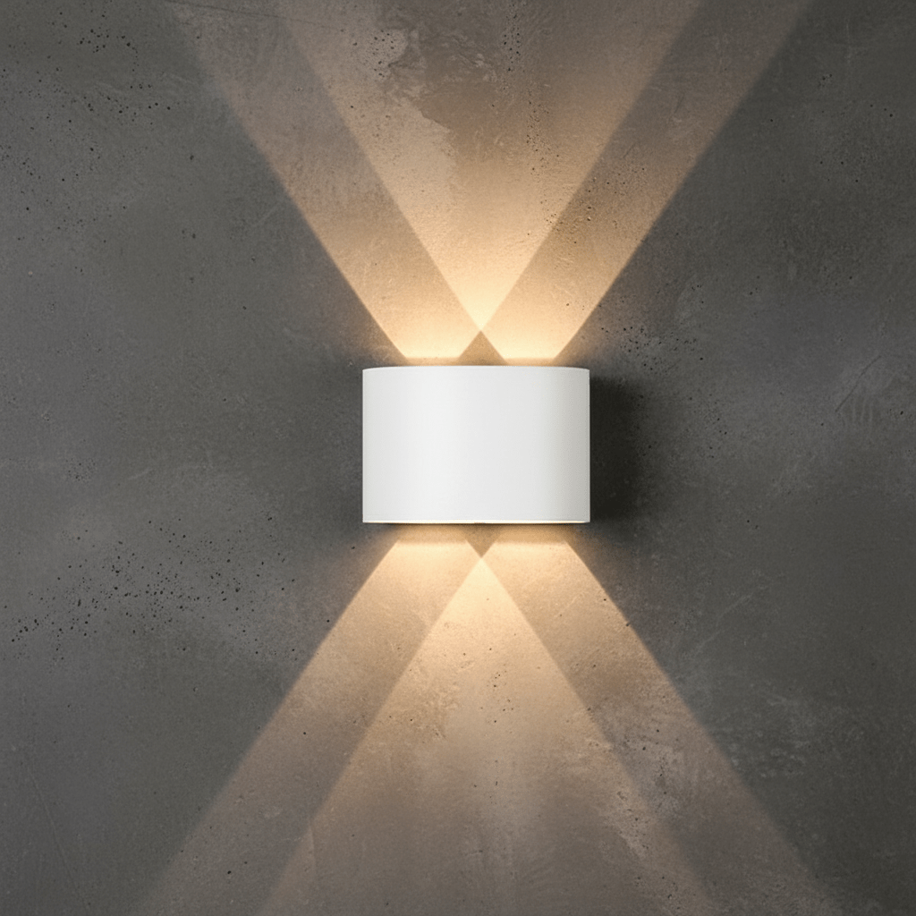 Durable Outdoor LED Wall Lamp Energy Saving Aluminium