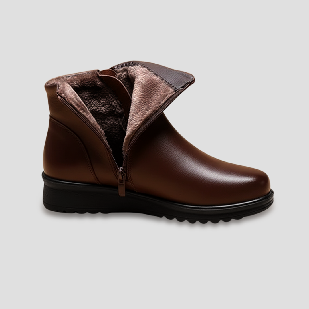 Wendy | Fur-Lined Leather Boots 1