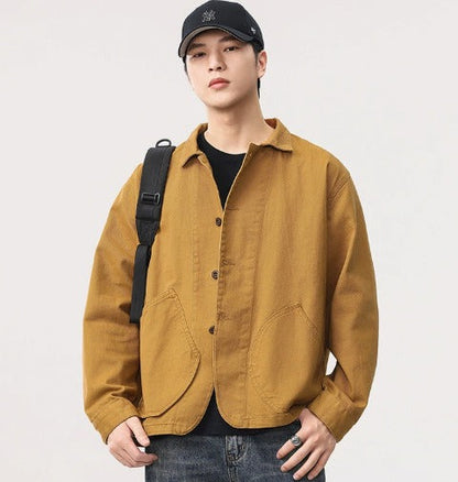 Practical Mens Casual Utility Jacket