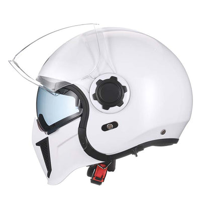 Safe Dual Visor Full Face Motorcycle Helmet