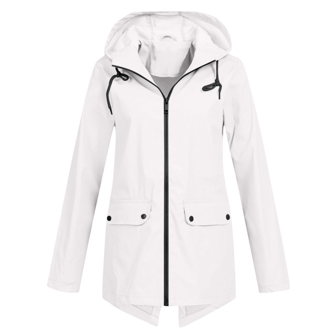 Waterproof Ladies Hooded Parka Coat