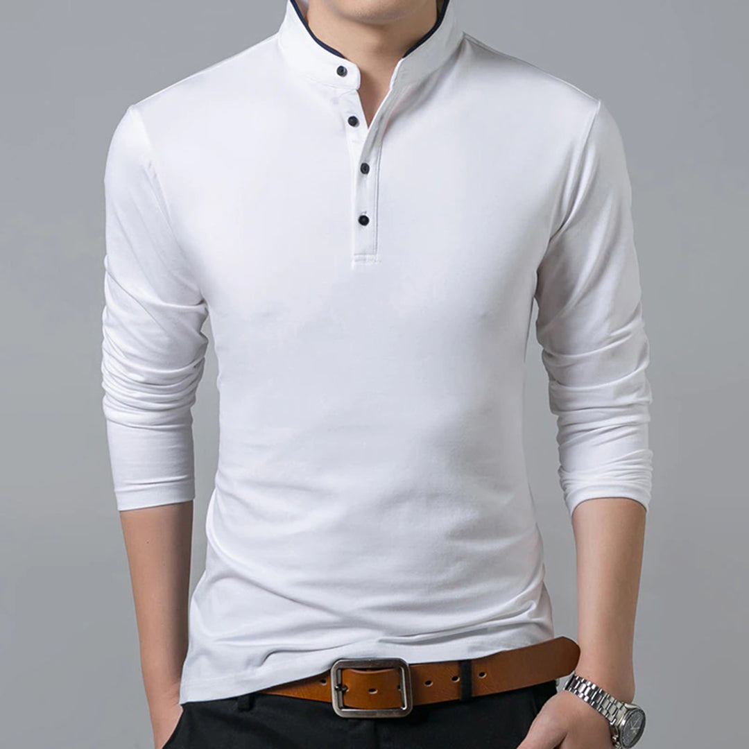 Men's Classic Fit Casual Polo Shirt