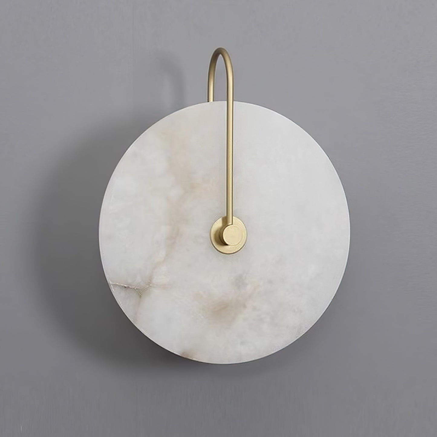 Modern White LED Wall Sconce with Black Accent - VogeLuxe