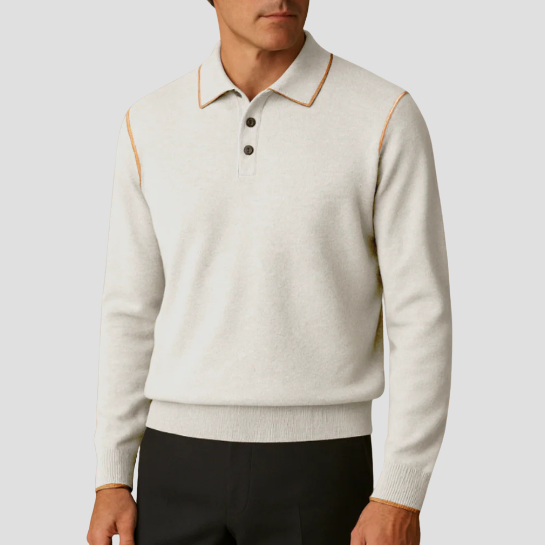 Wilson | Cashmere Polo Sweater 3