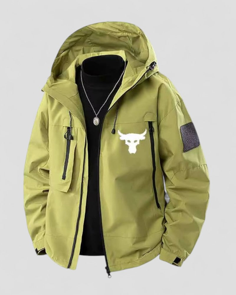 Windproof Lightweight Hooded Jacket for Men Casual Outdoor