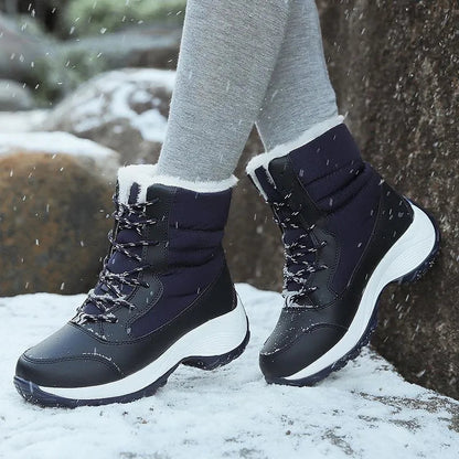 Comfortable Insulated Women's Snow Boots - VogeLuxe