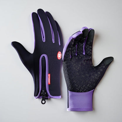 Warm Water Resistant Grip Gloves for Outdoor Use