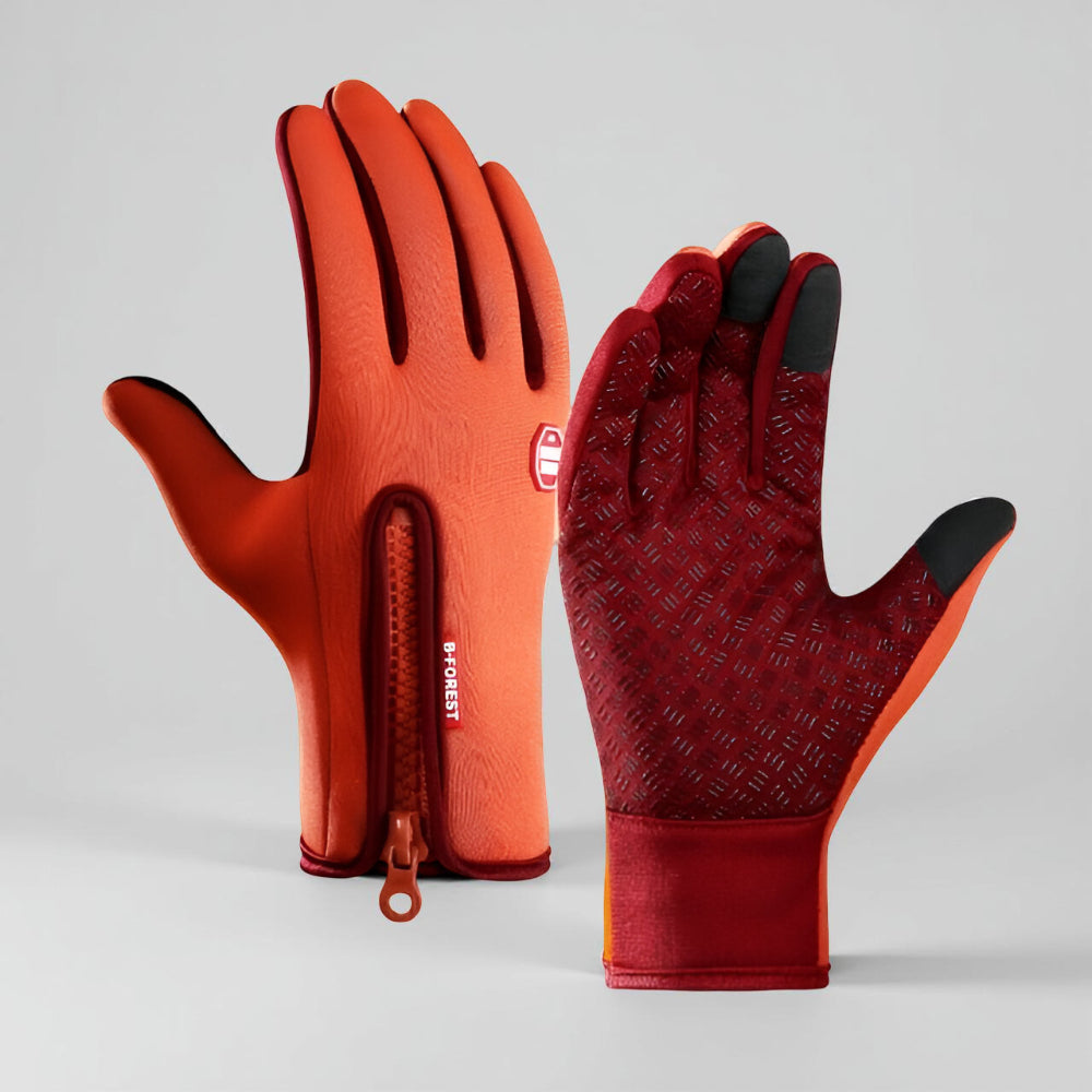 Warm Water Resistant Grip Gloves for Outdoor Use