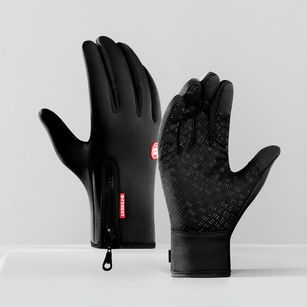 Warm Water Resistant Grip Gloves for Outdoor Use