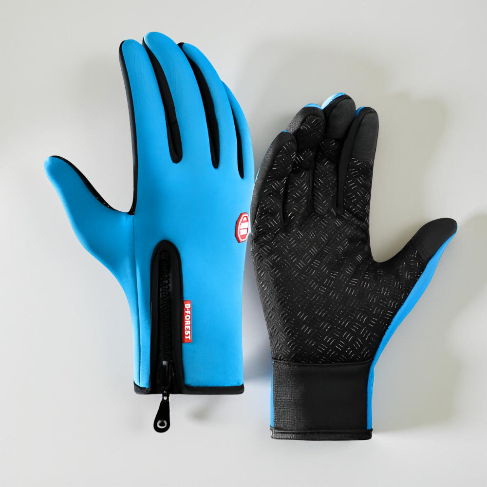 Warm Water Resistant Grip Gloves for Outdoor Use