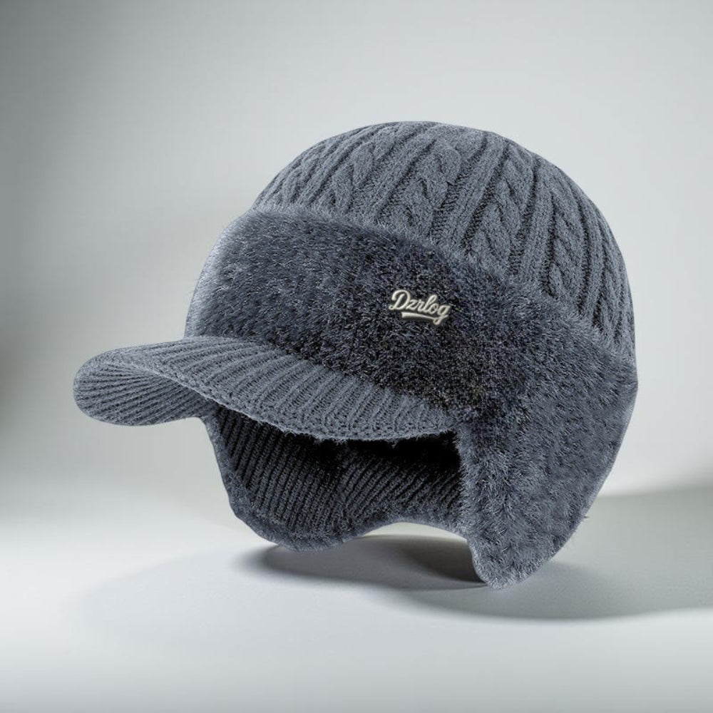 Warm Beanie Trapper Hat with Ear Flaps