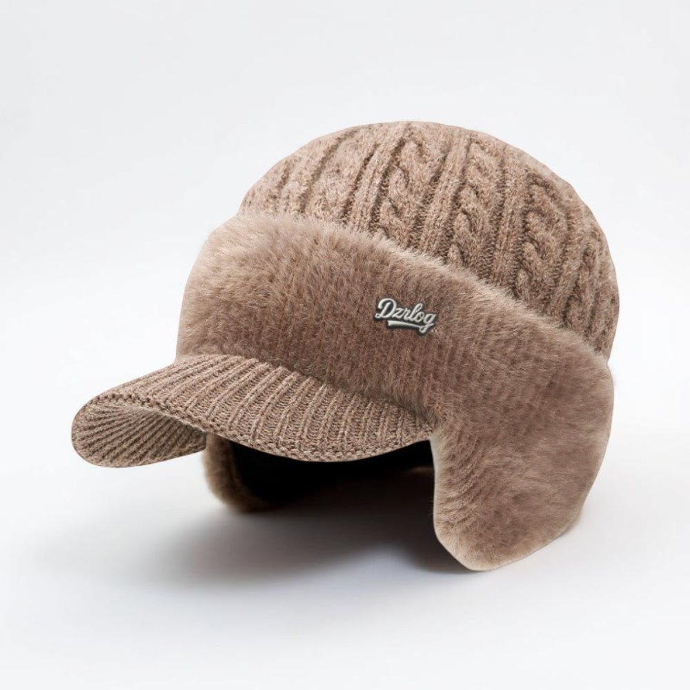Warm Beanie Trapper Hat with Ear Flaps