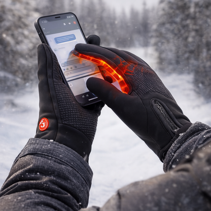 Warm Electric Insulated Touchscreen Gloves Outdoor Winter - VogeLuxe