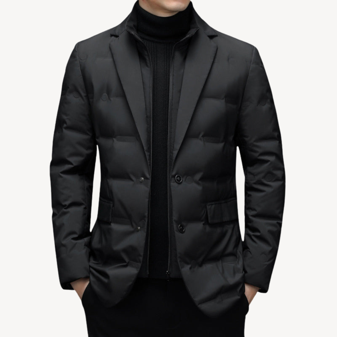VogeLuxe | Men’s Quilted Sport Blazer Jacket