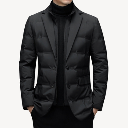 VogeLuxe | Men’s Quilted Sport Blazer Jacket