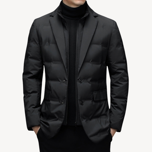 VogeLuxe | Men’s Quilted Sport Blazer Jacket