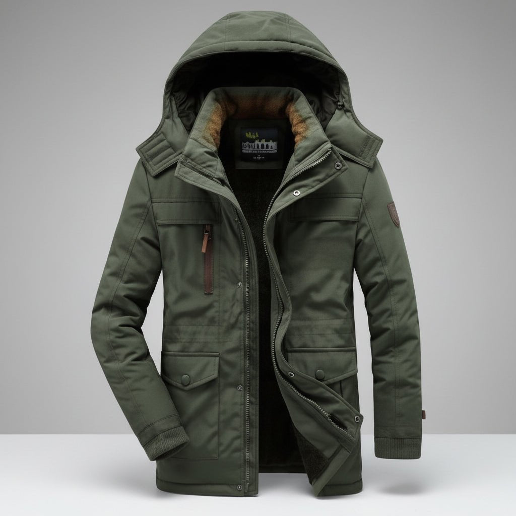 Waterproof Insulated Men's Snow Jacket Warm Coat - VogeLuxe