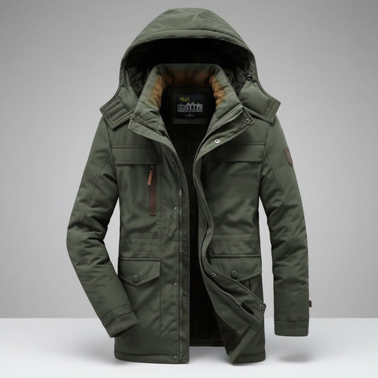 Waterproof Insulated Men's Snow Jacket Warm Coat - VogeLuxe