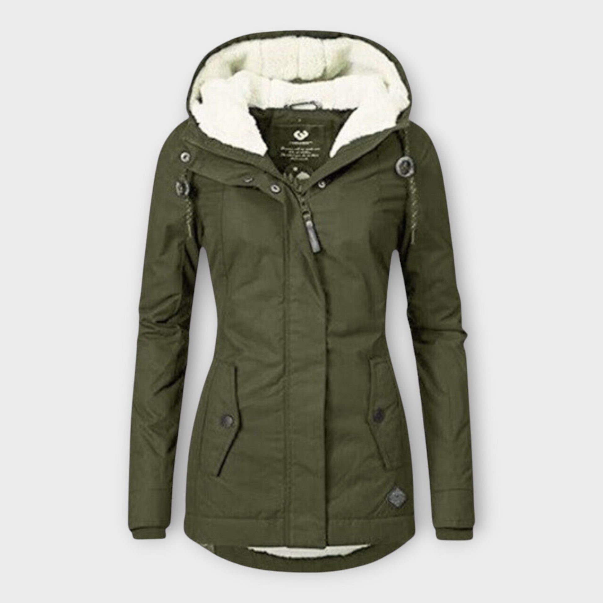 Winter Parka Jacket | Hooded with Fleece Lining 0
