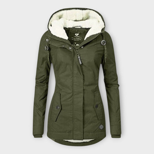 Winter Parka Jacket | Hooded with Fleece Lining 0