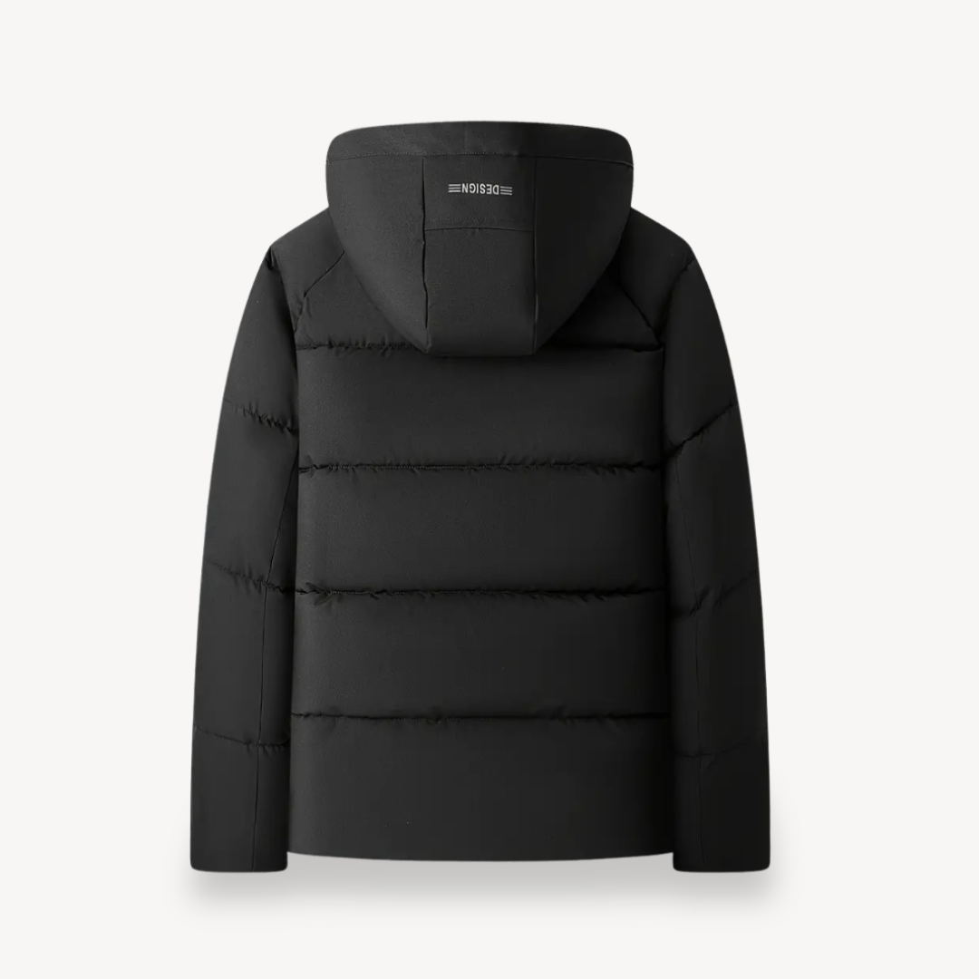 VogeLuxe | Men’s Technical Hooded Insulated Puffer