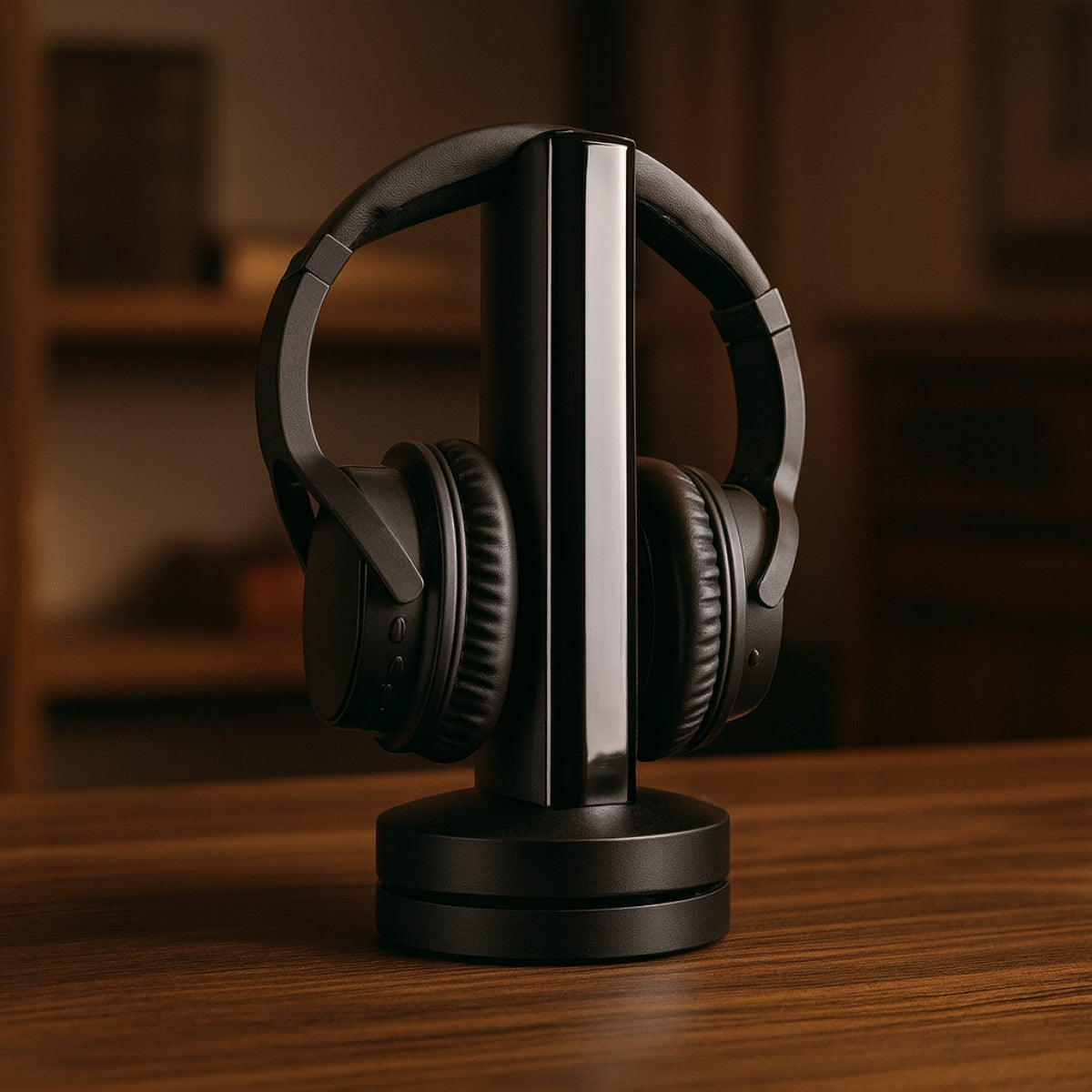 Long Range Wireless Home TV Headphones Set
